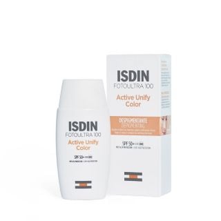 Isdin Foto Ultra 100 Active Unify Color Fusion Fluid Color 50ml SPF50+ Αντηλιακό Προσώπου