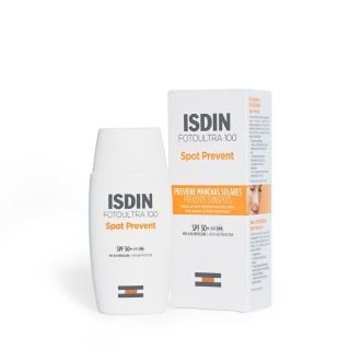 Isdin Foto Ultra 100 Spot Prevent Fusion Fluid 50ml SPF50+ Αντηλιακό Προσώπου