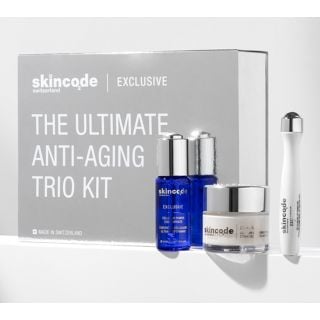 Skincode Exclusive Gift Set The Ultimate Anti-Aging Trio with Cellular Powe Concentrate 30ml, Cellular Anti-aging Cream 50ml & Cellular Eye-lift Power Pen 15ml