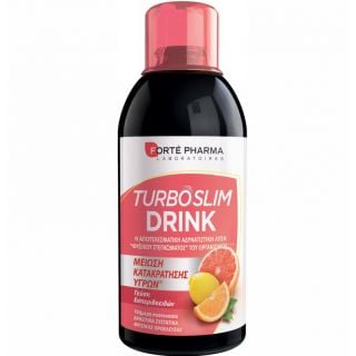 Forte Pharma Turboslim Drink Εσπεριδοειδή 500ml για την Κατακράτηση Υγρών - Αποτοξίνωση