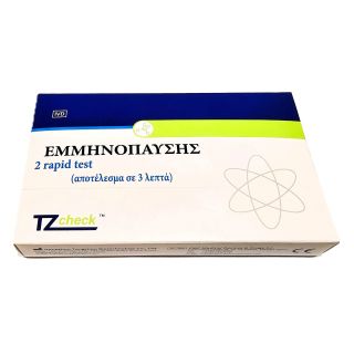TZ Check FSH Menopause Rapid Test 2τμχ Τεστ Εμμηνόπαυσης