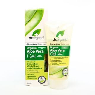Dr. Organic Aloe Vera Gel with Cucumber 200ml Ενυδατικό Ζελ Σώματος με Αλόη Βέρα και Αγγούρι