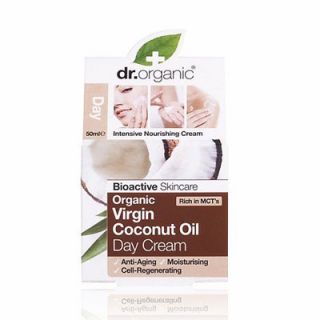 Dr. Organic Organic Virgin Coconut Oil Day Cream 50ml Ενυδατική Κρέμα Ημέρας 'Ελαιο Καρύδας