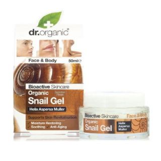 Dr. Organic Organic Snail Gel 50ml Αναπλαστικό Ζελ με Έκκριμα Σαλιγκαριού