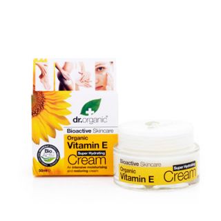 Dr. Organic Vitamin E Super Hydrating Cream 50ml Ενυδατική Κρέμα Σώματος με Βιταμίνη E