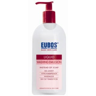 Eubos Liquid Washing Emulsion Red 400ml Cleansing Fluid