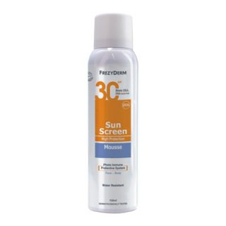 Frezyderm Sunscreen Mousse SPF30 150ml Αντιηλιακός Αφρός Προσώπου - Σώματος