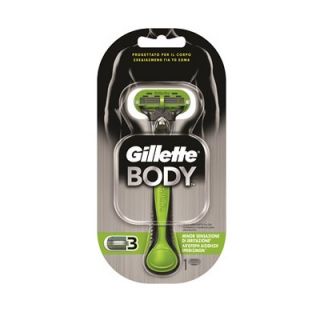 Gillette Body Grooming Ξυριστικό Σύστημα Σώματος 1 Τεμάχιο + 1 Ανταλλακτικό