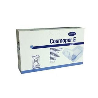 Hartmann Cosmopor E 8x15cm Adhesive Sterile Gauze 25 Items