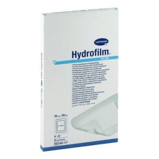 Hartmann Hydrofilm Plus 10x20cm Adhesive Transparent Pad 5 Items