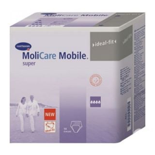 Hartmann Molicare Mobile Super Night Incontinence Pants Small 14 Items