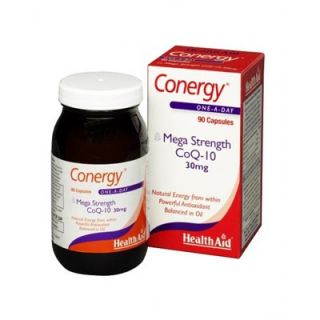 Health Aid Conergy CoQ10 30mg 90 Caps Τόνωση