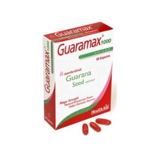 Health Aid Guaramax 1000 30 Caps Energy