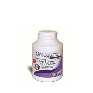 Health Aid Omegazon Blister 120 Caps Ιχθυέλαιο