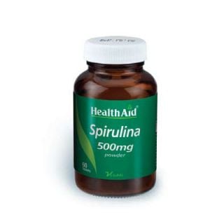 Health Aid Spirulina 500mg 60 Tabs Σπιρουλίνα