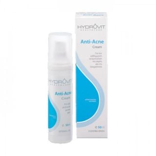 Hydrovit Anti-Acne Cream 50ml Κρέμα για την Καθημερινή Αντιμετώπιση Ακμής και Λιπαρότητας