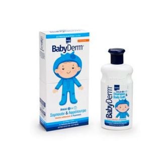 Intermed Babyderm Shampoo & Body Bath 300ml Βρεφικό Σαμπουάν & Αφρόλουτρο