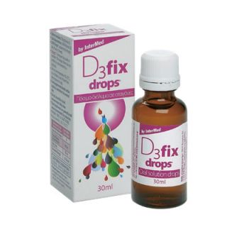 InterMed D3 Fix Drops 30ml Vitamin D3 Liquid