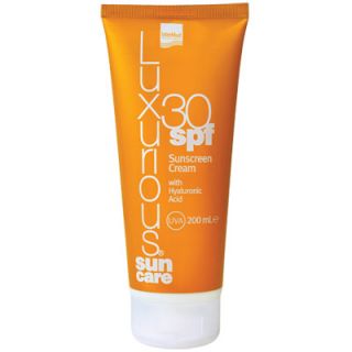 InterMed Luxurious Sun Care Body Cream SPF30 200ml Αντιηλιακή Κρέμα Σώματος με Υαλουρονικό Οξύ