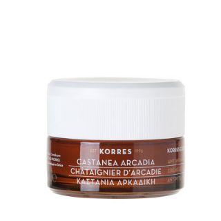 Korres Castanea Arcadia Day Cream Dry Skin 40ml Καστανιά Αρκαδική Αντιρυτιδική & Συσφιγκτική Κρέμα Ημέρας για Ξηρά Δέρματα