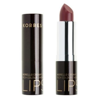 Korres Morello Creamy Lipstick 3.5ml Ν.23 Φυσικό Μωβ Κραγιόν