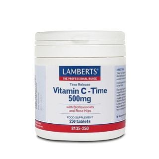 Lamberts Vitamin C 500mg T/R 250 Tabs