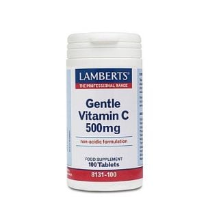 Lamberts Gentle Vitamin C 500mg 100 Tabs Βιταμίνη C
