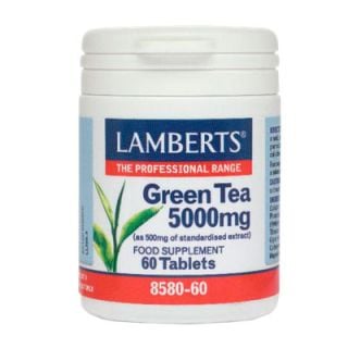 Lamberts Green Tea 5000mg 60 Tabs Πράσινο Τσάι