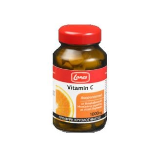 Lanes Vitamin C 1000mg with Bioflavonoids 60 Chewable Tabs