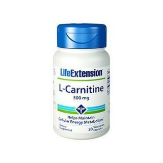 Life Extension L-Carnitine 500mg 30 Caps