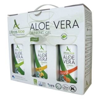 Litinas Aloe Vera Drinking Gel 3 Pack