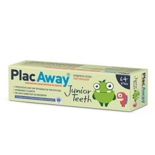 Plac Away Junior Teeth Toothpaste 50ml Οδοντόκρεμα για Παιδιά 6+ Ετών