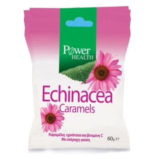Power Health Echinacea Caramels 60gr Καραμέλες με Εχινάκεια