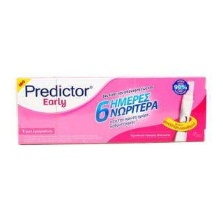 Predictor Early 6 Days Τεστ Εγκυμοσύνης 6 ημέρες Νωρίτερα 1 Τεστ