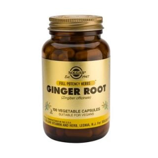 Solgar Ginger Root 100 Veg. Caps