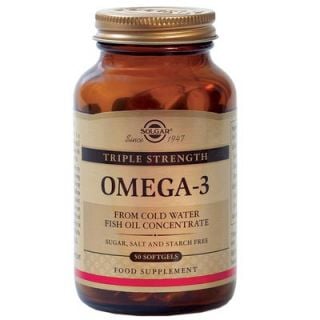 Solgar Omega-3 Triple Strength 50 Softgels