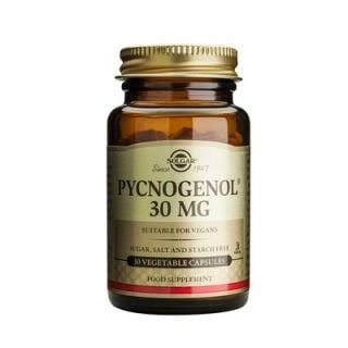 Solgar Pycnogenol 30mg 60 Veg. Caps Antioxidant