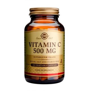 Solgar Vitamin C 500mg 100 Caps