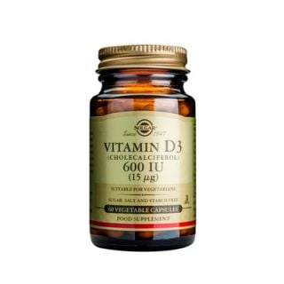 Solgar Vitamin D3 600IU 60 Veg. Caps