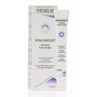 Synchroline Synchrovit Eyes & Lips 15ml Κρέμα Αντιρυτιδική για Μάτια και Χείλη