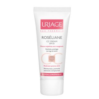 Uriage Roseliane CC Cream SPF30 40ml Moisturising Tinted Cream Anti-Rougeurs