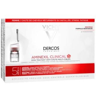Vichy Aminexil Clinical 5 Femme 21 x 6ml