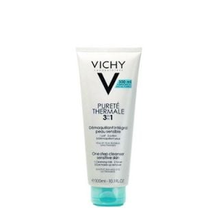 Vichy NEW Purete Thermale Demaquillant Integral 3 in 1 Peau Sensible 300ml One Step Cleansing Milk - Sensitive Skin