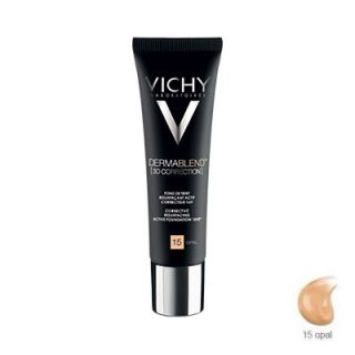 Vichy Dermablend 3D Correction Make-up No15 Opal 30ml Active Correction Active for 16 Hours