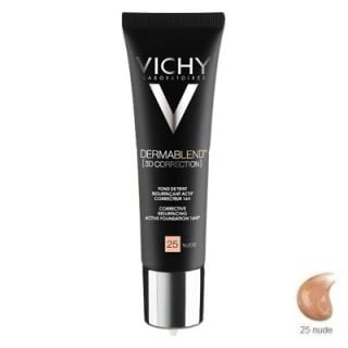 Vichy Dermablend 3D Correction Make-up No25 Nude 30ml Ενεργή Διόρθωση 16 Ωρών