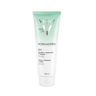 Vichy Normaderm 3 in 1 Scrub + Cleanser + Mask 125ml 3 σε 1 Απολέπιση + Καθαρισμός + Μάσκα