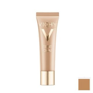 Vichy Teint Ideal Illuminating Foundation Cream Dry Skin 30ml Honey 45