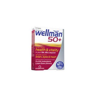 Vitabiotics WellMan 50+ 30 Tabs Πολυβιταμίνη για Άνδρες