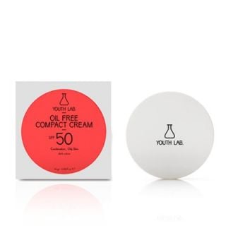 Youth Lab Oil Free Compact Cream SPF50 Dark Color 10gr Αντιηλιακή Κρέμα Compact με Χρώμα για Μικτό - Λιπαρό Δέρμα