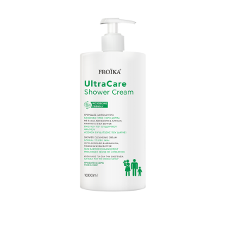 Froika UltraCare Shower Cream 1000ml Αφρόλουτρο Κατάλληλο για Κανονικό προς Ξηρό Δέρμα